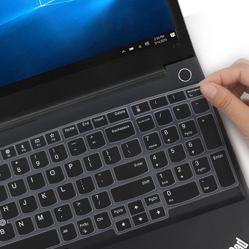 Keyboard Cover for 15.6" Lenovo ThinkPad E15 Gen 4/3/2, ThinkPad L15 Gen 2/1, ThinkPad T15 T15p T15g P15 P15s P15v Gen 3/2/1, ThinkPad E580 E590 E...